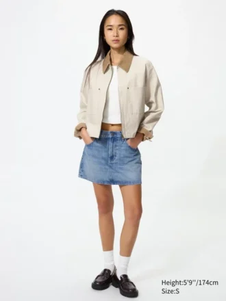 Jupe en denim pour femme Jupe en denim pour femme