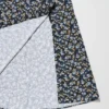 Jupe midi imprimée à fente pour femme