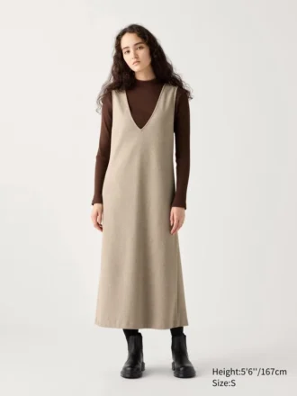 Jupe-pull en jersey brossé pour femme Jupe-pull en jersey brossé pour femme