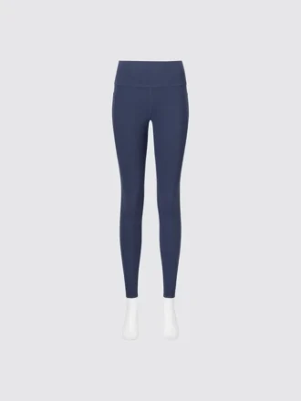 Leggings souples à poches AIRism avec protection UV pour femme