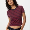 Mini-T-shirt pour femme | Rayé Mini-T-shirt pour femme | Rayé