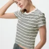 Mini-T-shirt pour femme | Rayé Mini-T-shirt pour femme | Rayé