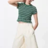 Mini-T-shirt pour femme | Rayé Mini-T-shirt pour femme | Rayé