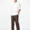 Pantalon ample en mélange de lin pour homme