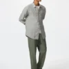 Pantalon ample en mélange de lin pour homme