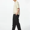 Pantalon ample en mélange de lin pour homme