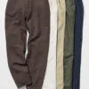 Pantalon ample en mélange de lin pour homme