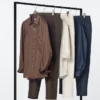 Pantalon ample en mélange de lin pour homme