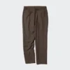 Pantalon ample en mélange de lin pour homme