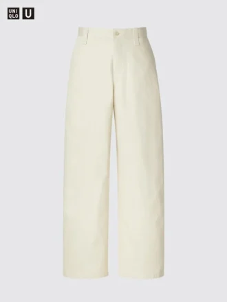 Pantalon chino large pour homme