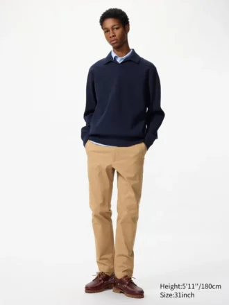 Pantalon chino slim pour homme