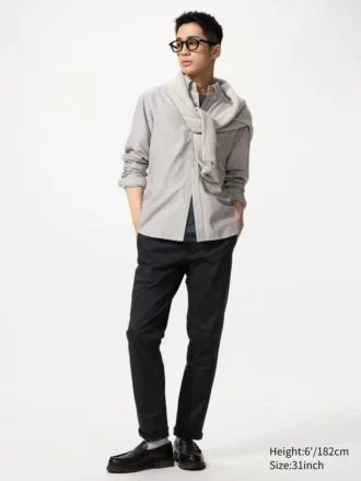Pantalon chino slim pour homme