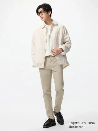 Pantalon chino slim pour homme