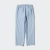 Pantalon court décontracté en lin mélangé pour homme