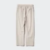 Pantalon court pour homme en mélange de lin | Rayé