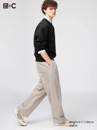 Pantalon de survêtement large unisexe