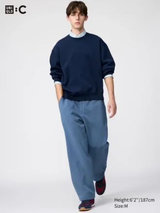 Pantalon de survêtement large unisexe