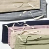 Pantalon facile à porter en mélange de lin pour femme Pantalon facile à porter en mélange de lin pour femme