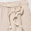 Pantalon facile à porter en mélange de lin pour femme Pantalon facile à porter en mélange de lin pour femme