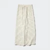 Pantalon facile à porter en mélange de lin pour femme | Rayé Pantalon facile à porter en mélange de lin pour femme | Rayé