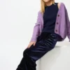 Pantalon facile à porter en velours doux pour femme Pantalon facile à porter en velours doux pour femme