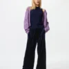 Pantalon facile à porter en velours doux pour femme Pantalon facile à porter en velours doux pour femme