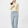 Pantalon facile pour femme | À carreaux