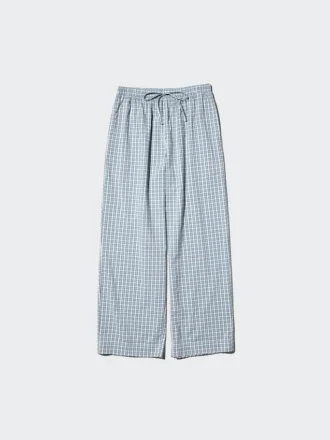 Pantalon facile pour femme | À carreaux