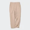 Pantalon fuselé en lin et coton pour femme Pantalon fuselé en lin et coton pour femme
