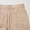 Pantalon fuselé en lin et coton pour femme Pantalon fuselé en lin et coton pour femme