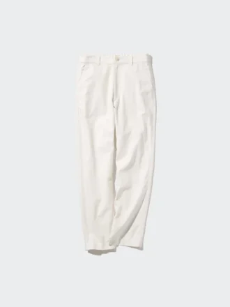 Pantalon fuselé en lin et coton pour femme | Grande taille