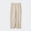Pantalon fuselé en lin et coton pour femme | Grande taille Pantalon fuselé en lin et coton pour femme | Grande taille
