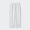 Pantalon fuselé en lin et coton pour femme | Rayé Pantalon fuselé en lin et coton pour femme | Rayé