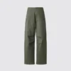 Pantalon large en coton pour femme