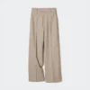 Pantalon large en jersey brossé pour femme | Grande taille Pantalon large en jersey brossé pour femme | Grande taille