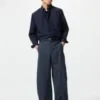 Pantalon large en jersey pour femme