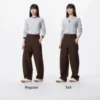 Pantalon large en jersey pour femme | Grande taille Pantalon large en jersey pour femme | Grande taille