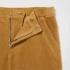 Pantalon large en velours côtelé pour femme