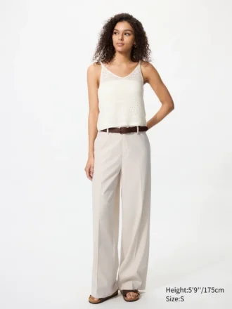 Pantalon large élégant pour femme | Grande taille
