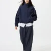 Pantalon large élégant pour femme | Rayé Pantalon large élégant pour femme | Rayé