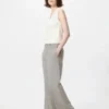 Pantalon large élégant pour femme | Rayé | Grande taille Pantalon large élégant pour femme | Rayé | Grande taille