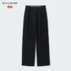 Pantalon large à plis pour femme | Denim Pantalon large à plis pour femme | Denim