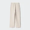 Pantalon large plissé pour femme | Grande taille