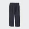 Pantalon large à plis pour homme