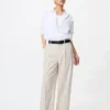 Pantalon large plissé pour femme Pantalon large plissé pour femme