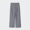 Pantalon large plissé pour femme Pantalon large plissé pour femme