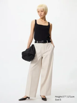 Pantalon large Smart pour femme