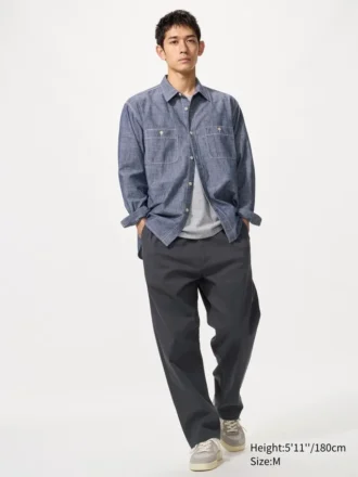 Pantalon unisexe stretch à la cheville