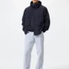 Pantalon unisexe stretch à la cheville | Seersucker Pantalon unisexe stretch à la cheville | Seersucker