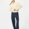 Pantalon unisexe stretch à la cheville | Seersucker Pantalon unisexe stretch à la cheville | Seersucker